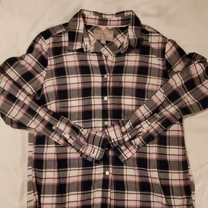 Banana Republic Flannel Shirt Size Small